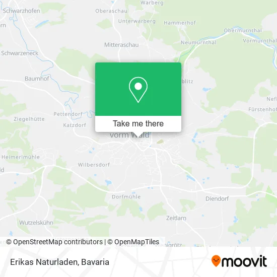 Карта Erikas Naturladen