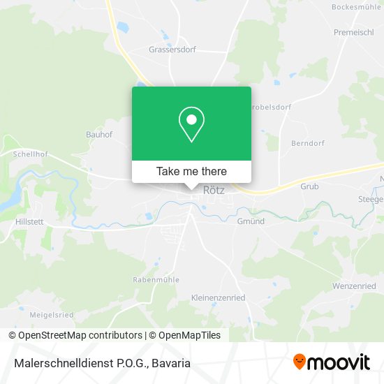 Malerschnelldienst P.O.G. map