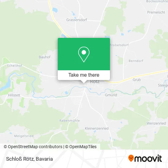 Карта Schloß Rötz