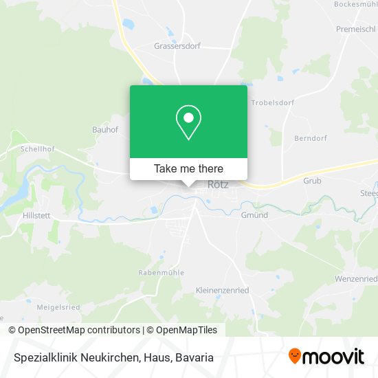 Spezialklinik Neukirchen, Haus map