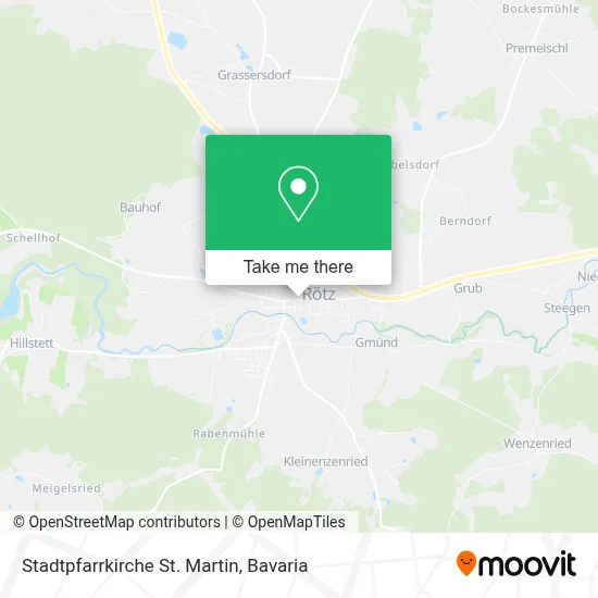 Stadtpfarrkirche St. Martin map