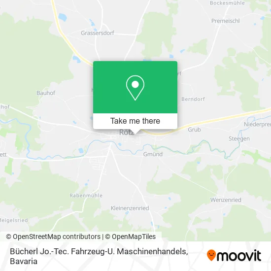 Карта Bücherl Jo.-Tec. Fahrzeug-U. Maschinenhandels