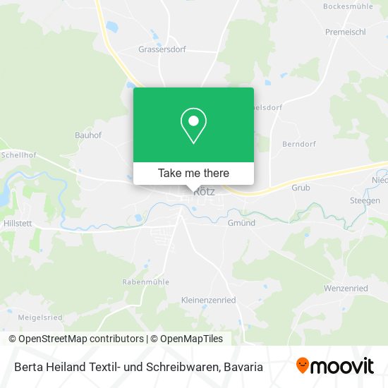 Berta Heiland Textil- und Schreibwaren map