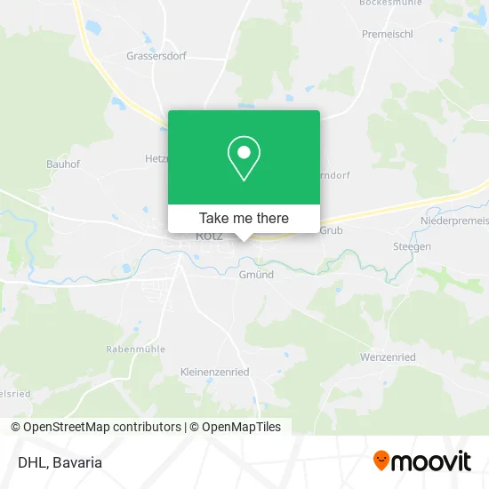 Карта DHL