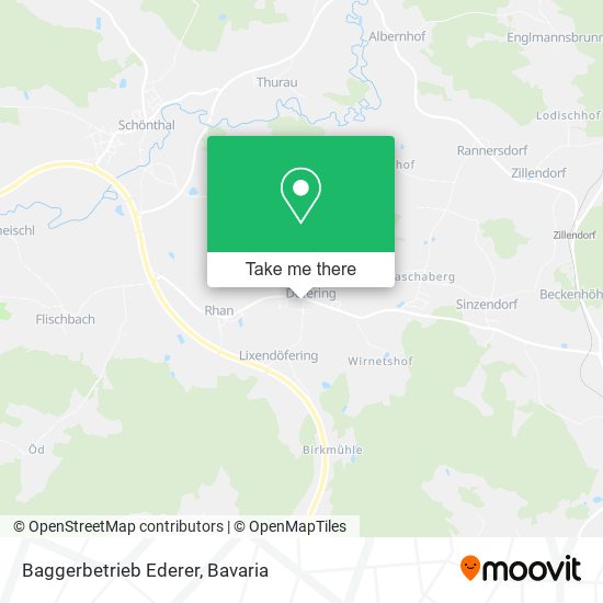 Карта Baggerbetrieb Ederer