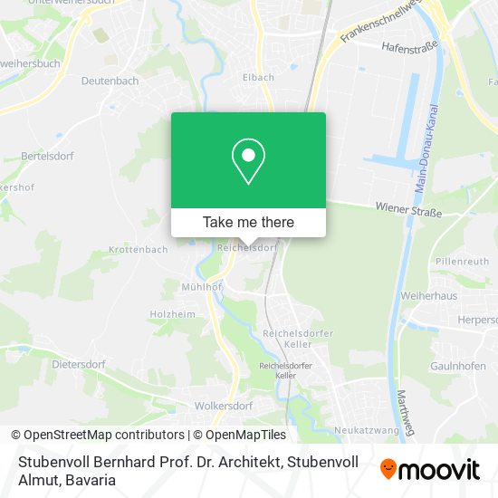Stubenvoll Bernhard Prof. Dr. Architekt, Stubenvoll Almut map
