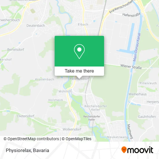 Карта Physiorelax