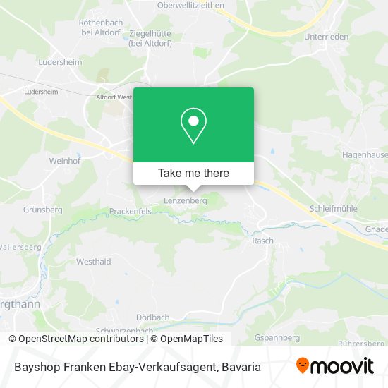 Bayshop Franken Ebay-Verkaufsagent map