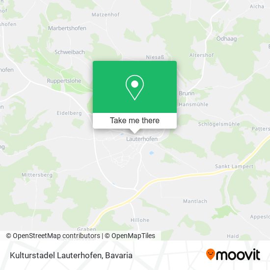 Kulturstadel Lauterhofen map