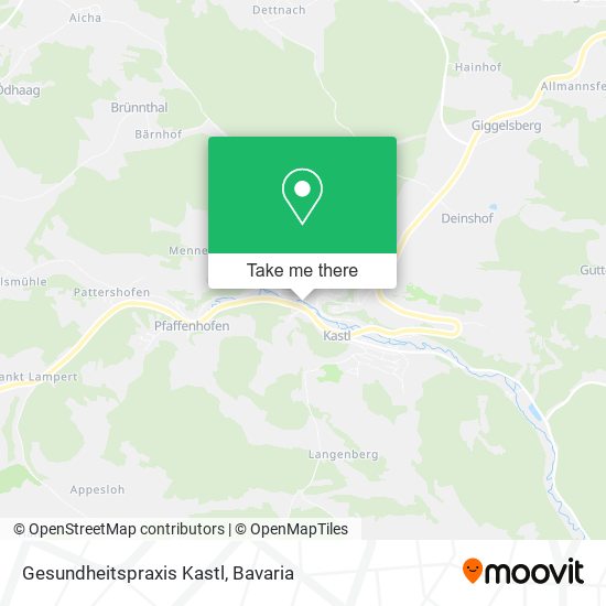 Gesundheitspraxis Kastl map