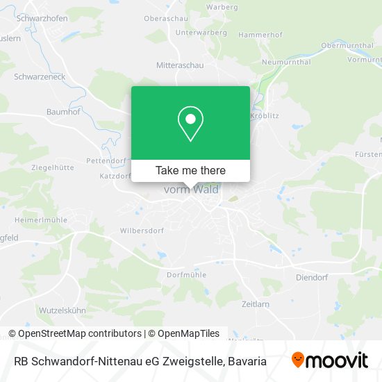 RB Schwandorf-Nittenau eG Zweigstelle map