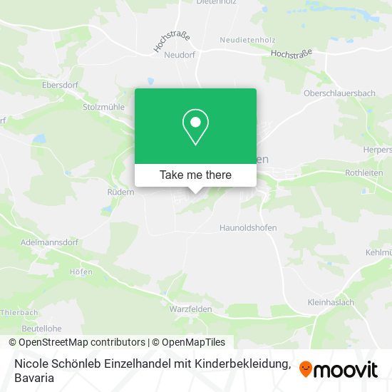 Nicole Schönleb Einzelhandel mit Kinderbekleidung map