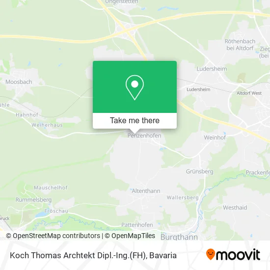 Карта Koch Thomas Archtekt Dipl.-Ing.(FH)