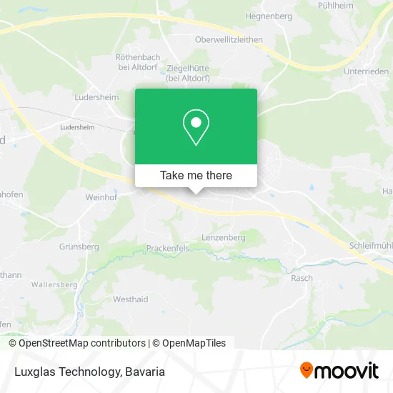 Карта Luxglas Technology