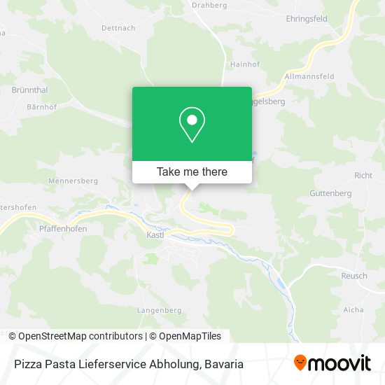 Pizza Pasta Lieferservice Abholung map