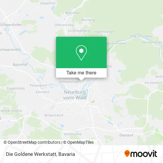 Карта Die Goldene Werkstatt
