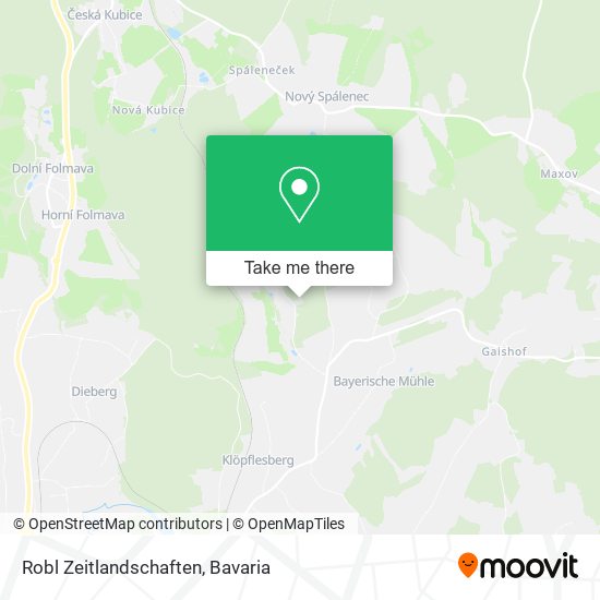 Карта Robl Zeitlandschaften