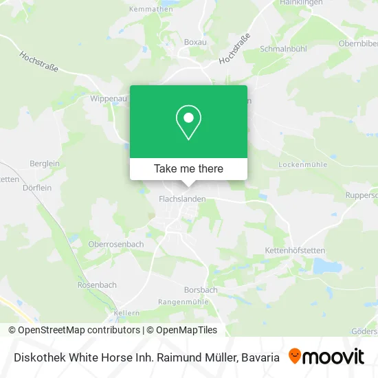 Карта Diskothek White Horse Inh. Raimund Müller