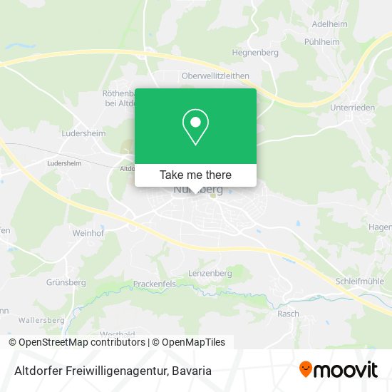 Карта Altdorfer Freiwilligenagentur