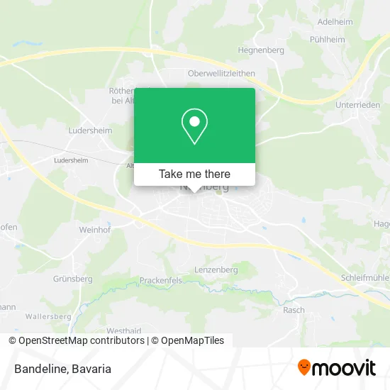 Карта Bandeline