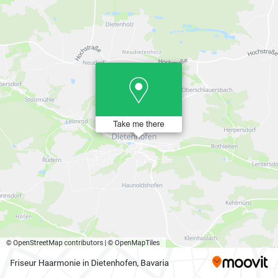 Friseur Haarmonie in Dietenhofen map