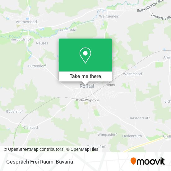 Gespräch Frei Raum map