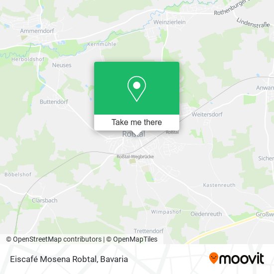 Карта Eiscafé Mosena Robtal