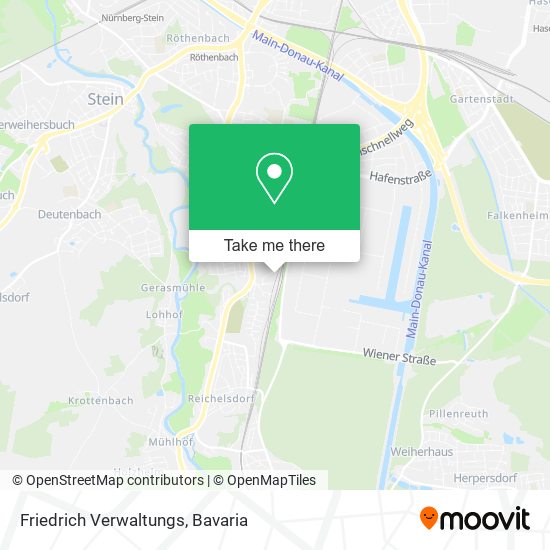 Friedrich Verwaltungs map