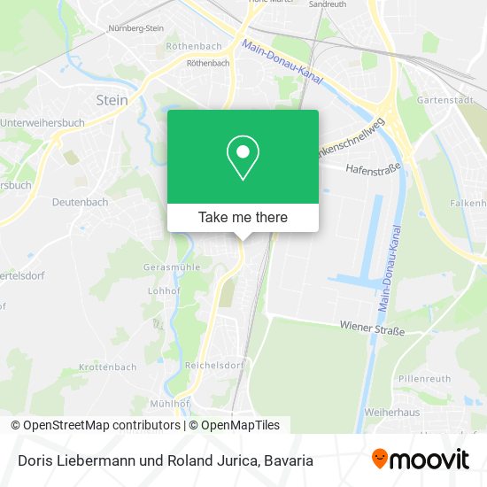 Doris Liebermann und Roland Jurica map