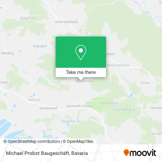 Карта Michael Probst Baugeschäft
