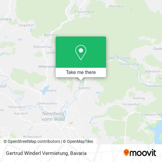 Gertrud Winderl Vermietung map