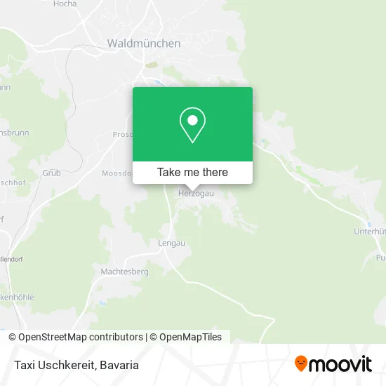 Карта Taxi Uschkereit