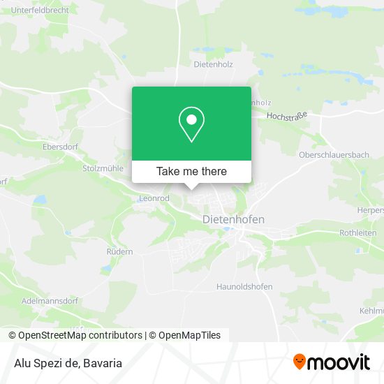 Alu Spezi de map