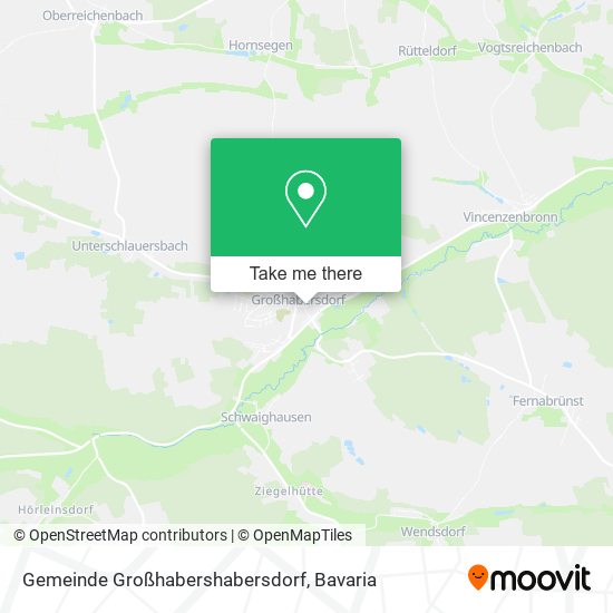 Gemeinde Großhabershabersdorf map