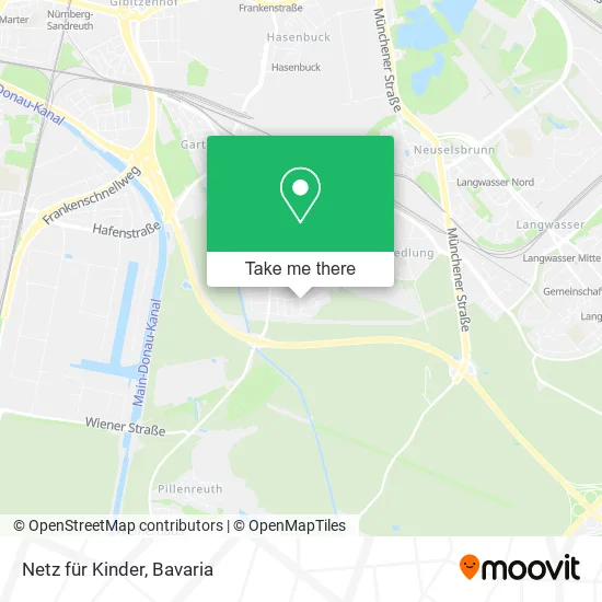 Карта Netz für Kinder