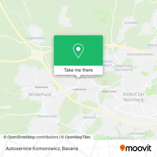 Карта Autoservice Komorowicz