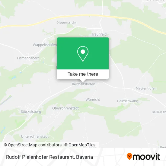 Rudolf Pielenhofer Restaurant map