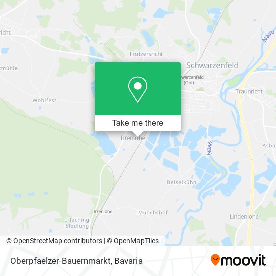 Oberpfaelzer-Bauernmarkt map