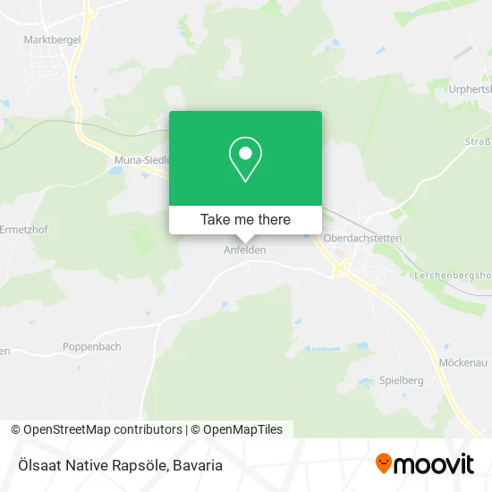 Карта Ölsaat Native Rapsöle