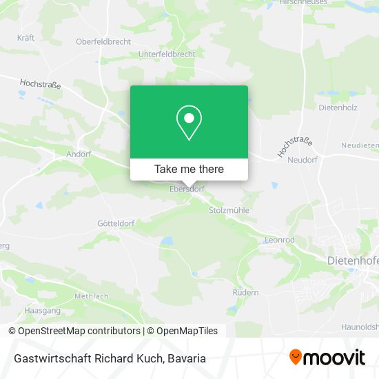 Gastwirtschaft Richard Kuch map