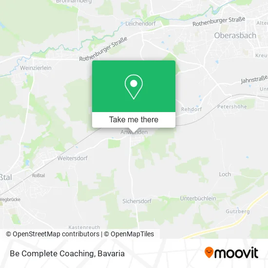 Карта Be Complete Coaching