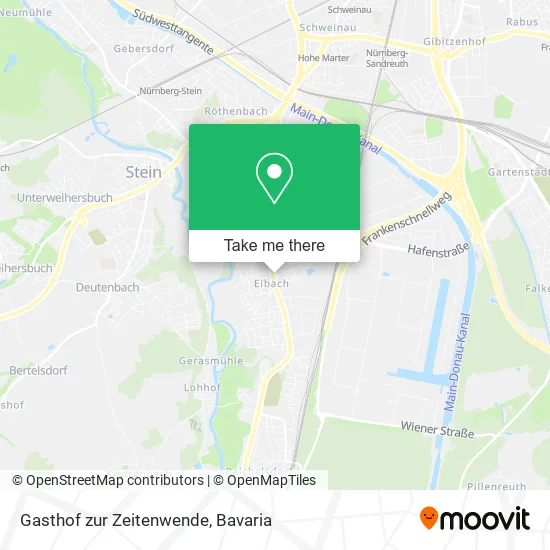 Карта Gasthof zur Zeitenwende