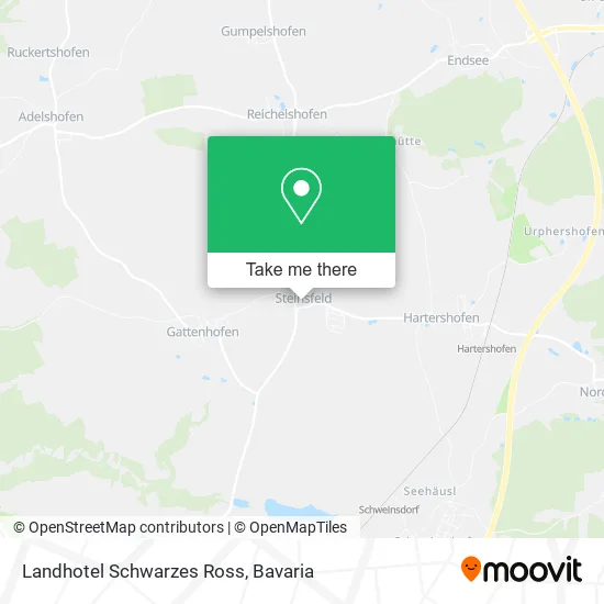 Карта Landhotel Schwarzes Ross