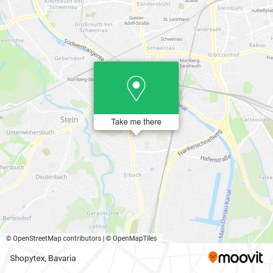 Карта Shopytex