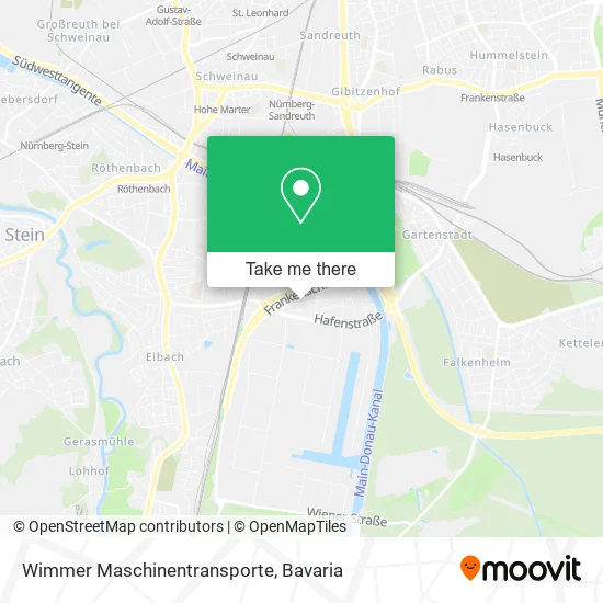 Карта Wimmer Maschinentransporte