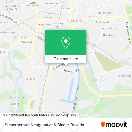 Карта Steuerberater Neugebauer & Binder