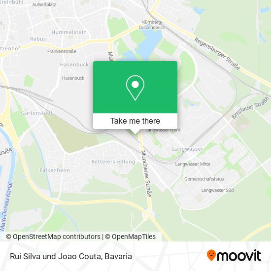 Rui Silva und Joao Couta map