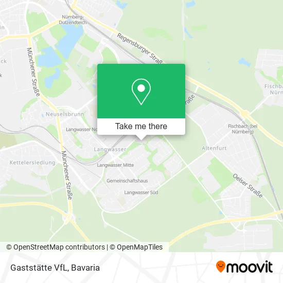 Карта Gaststätte VfL