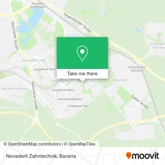 Карта Novadent Zahntechnik