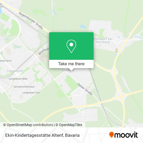Ekin-Kindertagesstätte Altenf map